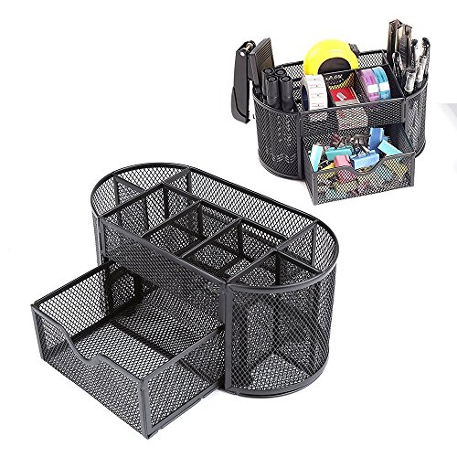 ᐅ Distianert Tisch Mesh Organiser Büro/Schule Schreibtisch-Organizer